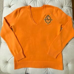 RALPH LAUREN V-NECK SWEATER